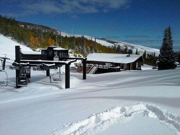 Snow at Pomerelle